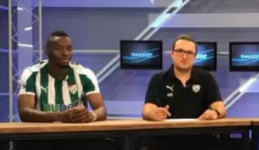 Bursaspor'un yeni transferi Sakho çarpıcı açıklamalar yaptı! 'Umarım yarın gol atacak fırsat...'