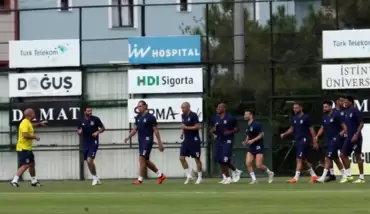 Fenerbahçe, Konyaspor maçı hazırlıklarını sürdürdü