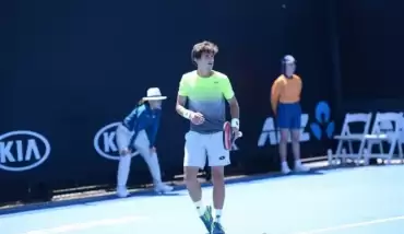 Yankı Erel, çiftlerde Amerika Açık'a veda etti