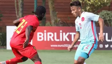 18 Yaş Altı Milli Takımı, Belçika'ya 3-1 yenildi