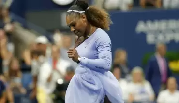 Serena finali sakatlığı yüzünden tamamlayamadı