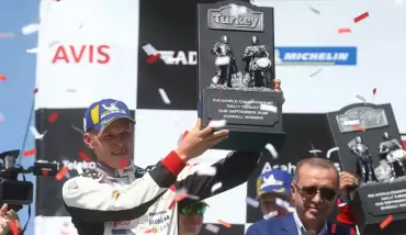 Türkiye Rallisi'nin galibi Tanak