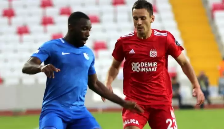 Sivasspor, Büyükşehir Belediye Erzurumspor ile berabere kaldı