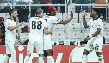 Beşiktaş, UEFA Avrupa Ligi'ne 3 puanla başladı!