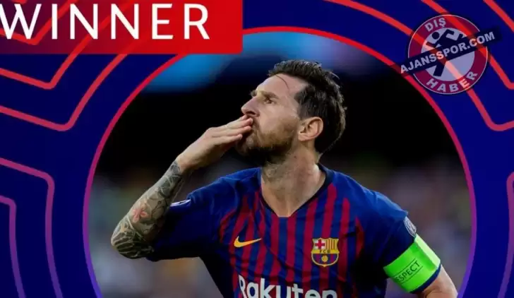 Şampiyonlar Ligi'nde haftanın en iyi oyuncusu Lionel Messi