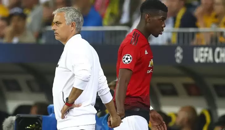 İngiltere'yi sallayan iddia! Mourinho, Pogba'yı duvara mı yapıştırdı?