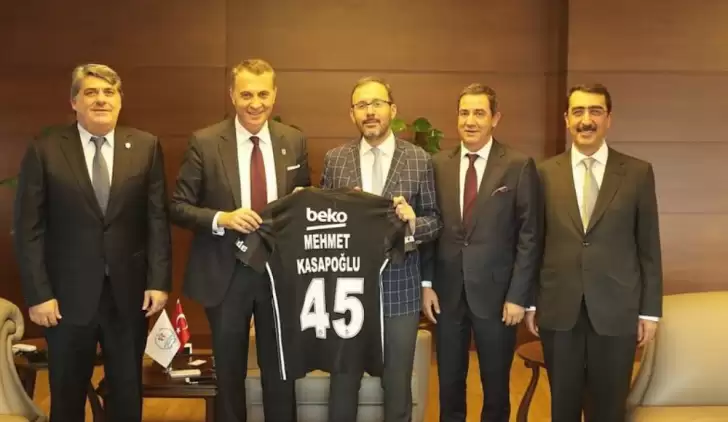 Fikret Orman’dan Gençlik ve Spor Bakanı Dr. Mehmet Muharrem Kasapoğlu’na Ziyaret