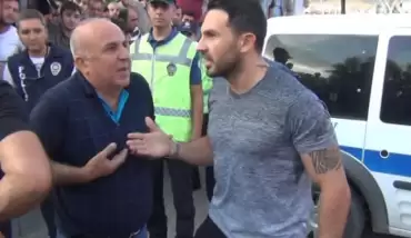 TFF 2.Lig'de Tokatspor - Fethiyesor maçı sonrası taraftarlarla oyuncular tartıştı