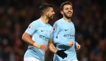 Bernardo Silva: "Sergio Agüero, Premier Lig'te en çok gol atan oyuncu olabilir"