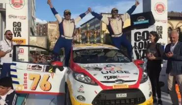 Hitit Ralli'sinin şampiyonu ÜÇGE