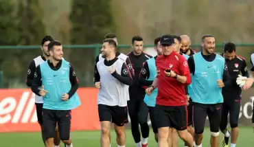 A Milli Takım hazırlıklarını sürdürdü