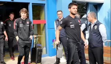 A Milli Futbol Takımı Rize'de 