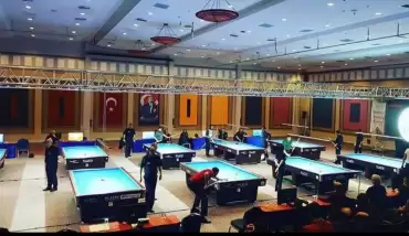 Türkiye 3 Bant Bilardo Şampiyonası'nın 3. etap müsabakaları sona erdi