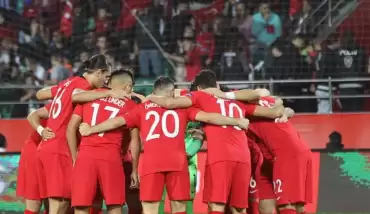 A Milli Futbol Takımı, Konya'ya gitti