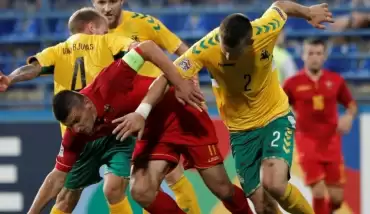 Karadağ, Litvanya'yı deplasmanda farklı geçti