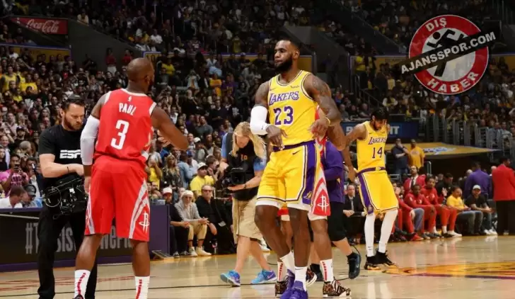 Yumruklar konuştu! LeBron'lu Lakers evinde mağlup