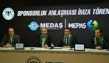 Meram Elektrik Dağıtım A.Ş ve Meram Elektrik Perakende Satış A.Ş. Konyaspor'a sponsor oldu