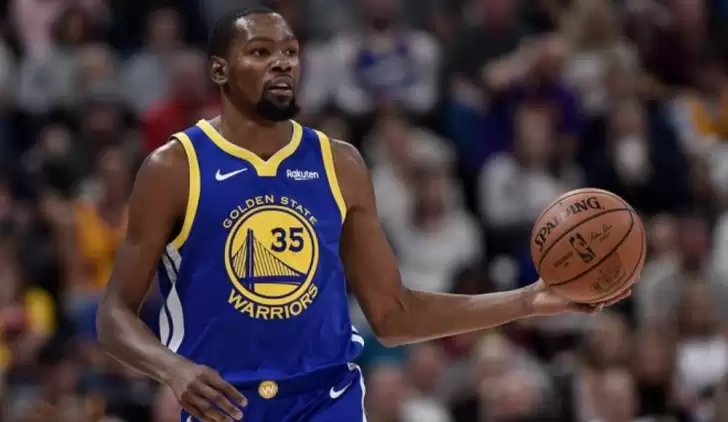 Kevin Durant dün gece hayatının en zor maçlarından birini oynadı