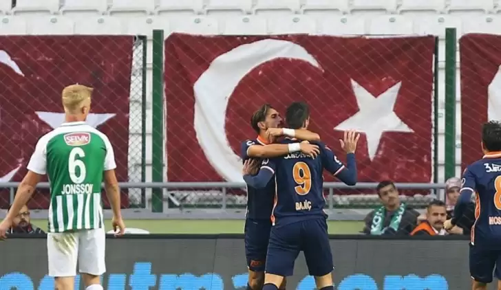 Başakşehir, Konya'da zirveye oturdu!