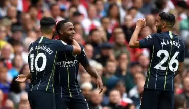 Video - Premier Lig'de haftanın asisti Sterling’den Riyad Mahrez’e...