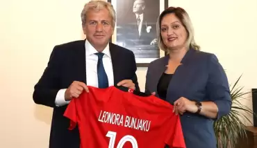 Kosova heyetinden TFFye ziyaret