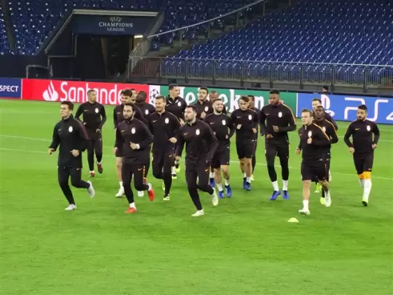 Galatasaray, Schalke 04 maçına hazır