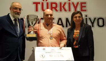 2018 Türkiye Satranç Şampiyonu Cemil Gülbaş oldu