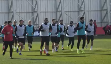 A Milli Futbol Takımı'nda Ukrayna maçının hazırlıkları başladı