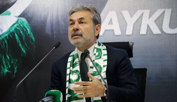 Konyaspor'un galibiyet paylaşımı! Aykut Kocaman...