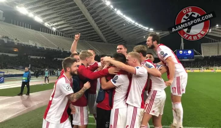 Olaylı maçta kazanan Ajax!