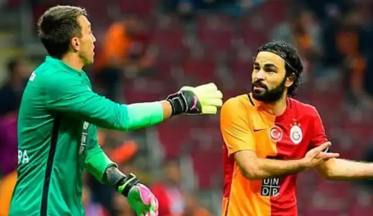 Muslera ile Selçuk, Beşiktaş maçı kaçırmadı