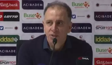 Taner Öcal: "Dağınık bir görüntü sergiledik. Bizim için kötü bir maç oldu"