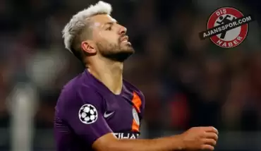 Manchester City'de Sergio Agüero yine yok