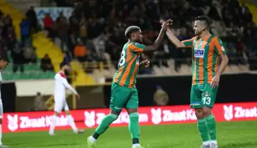 Alanyaspor, Kahramanmaraşspor'u 7 golle geçti!