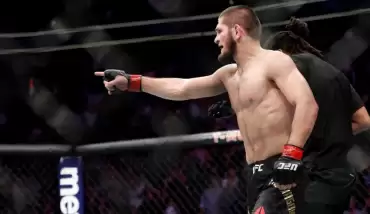 Kadın seyircinin sorusu şaşırttı! Khabib...