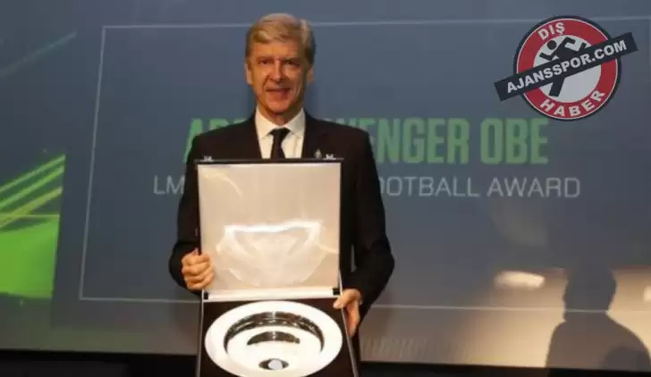 Arsene Wenger'e Lig Menajerleri Birliği'nden ödül!