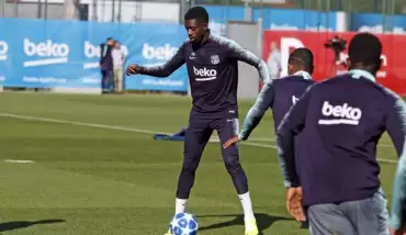 Yine Dembele yine geç kalınan bir idman!