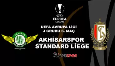 Akhisarspor - Standard Liege (Canlı Skor)