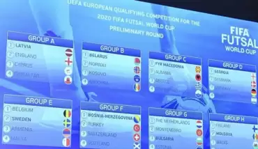 Futsalda millilerin rakipleri belli oldu