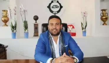 Altay'da Ekmekçioğlu'ndan taraftara tepki