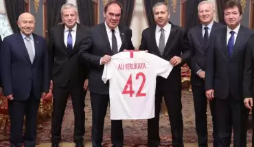 TFF'den Vali Yerlikaya'ya ziyaret