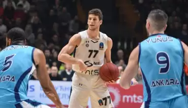 Türk Telekom, deplasmanda Partizan NIS'e 87-72 yenilerek elendi