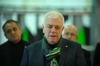 Bursaspor Başkanı Ali Ay'a saldırı girişimi