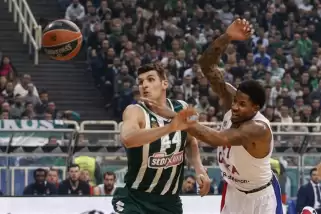 Panathinaikos, sahasında CSKA Moskova'yı mağlup etti