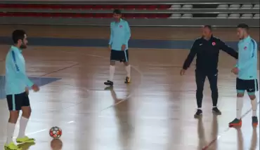 A Milli Futsal Takımı, Tacikistan maçlarına hazır