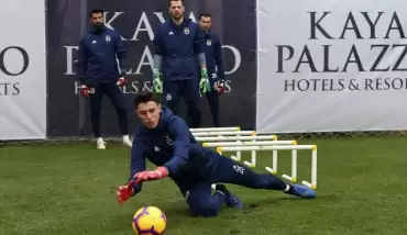 Fenerbahçe günü çift antrenmanla tamamladı