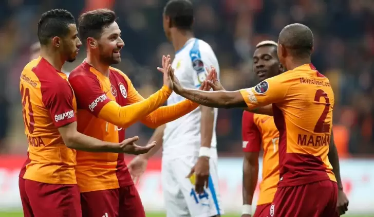 Galatasaray sahasında coştu: 6-0