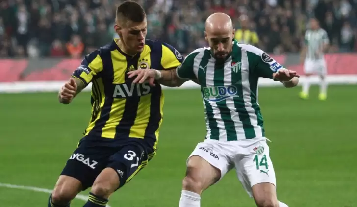 Bursaspor, Fenerbahçe'yi son dakikada yakaladı!