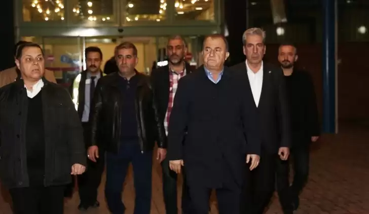 Fatih Terim babası için Adana'da