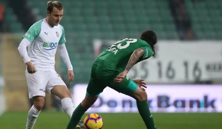 Bursaspor - Atiker Konyaspor maçında gol sesi çıkmadı!